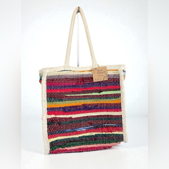 Studio Mabelle NWT Cotton Chindie
Tote Bag 17 x 17 x 7 All Natural Eco-Friendly - Picture 1 of 6